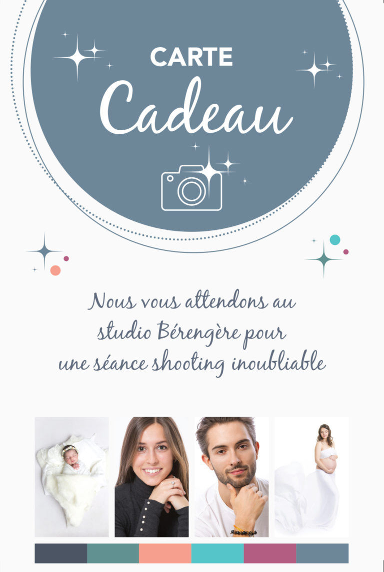 La carte cadeau de Studio Bérengère disponible au Studio.